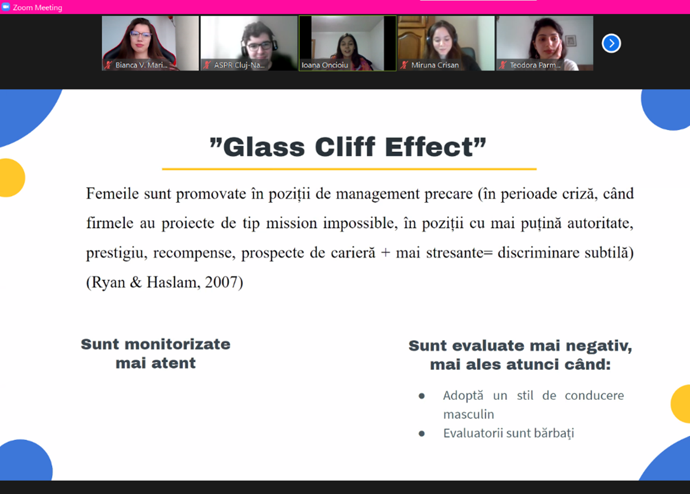 glass cliff effect